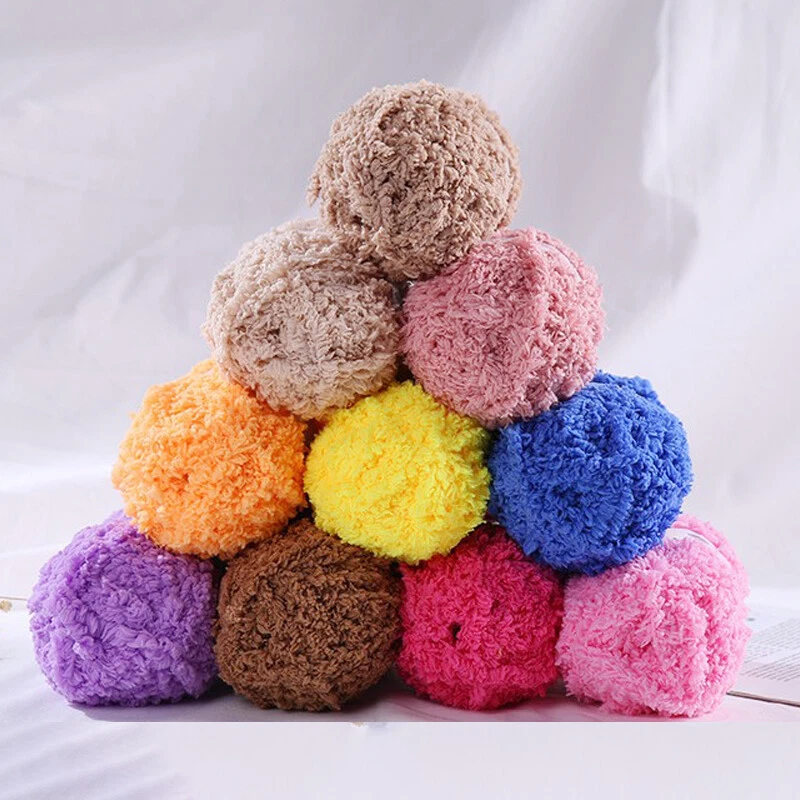 50g/Ball Snuggly  DK Soft Baby Wool Knitting Yarn DIY Craft Sewing UK - Image 2 of 4