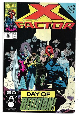 X-Factor #70 The Muir Island Saga FN/VFN (1991) Marvel Comics