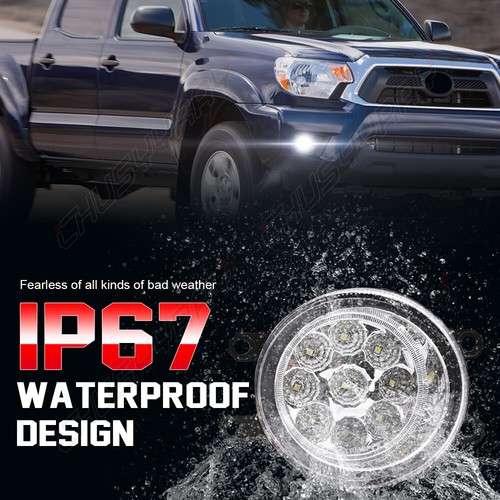 Pair Front LED Fog Lights Bumper Driving Lamps For TOYOTA PRIUS V 2012 2013 2014 - Picture 11 of 15