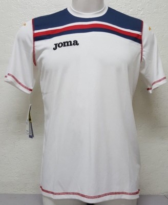 Joma Men's Short-Sleeve Red and White And Blue Jersey