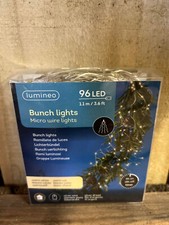 Micro Wire LED Warm White Bunch - 96 Lights - Christmas - Indoor - Battery