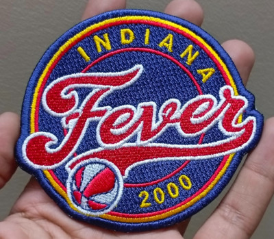 Indiana Fever WNBA Team Logo Iron On Patch - Sew Patch - Embroidered Patch