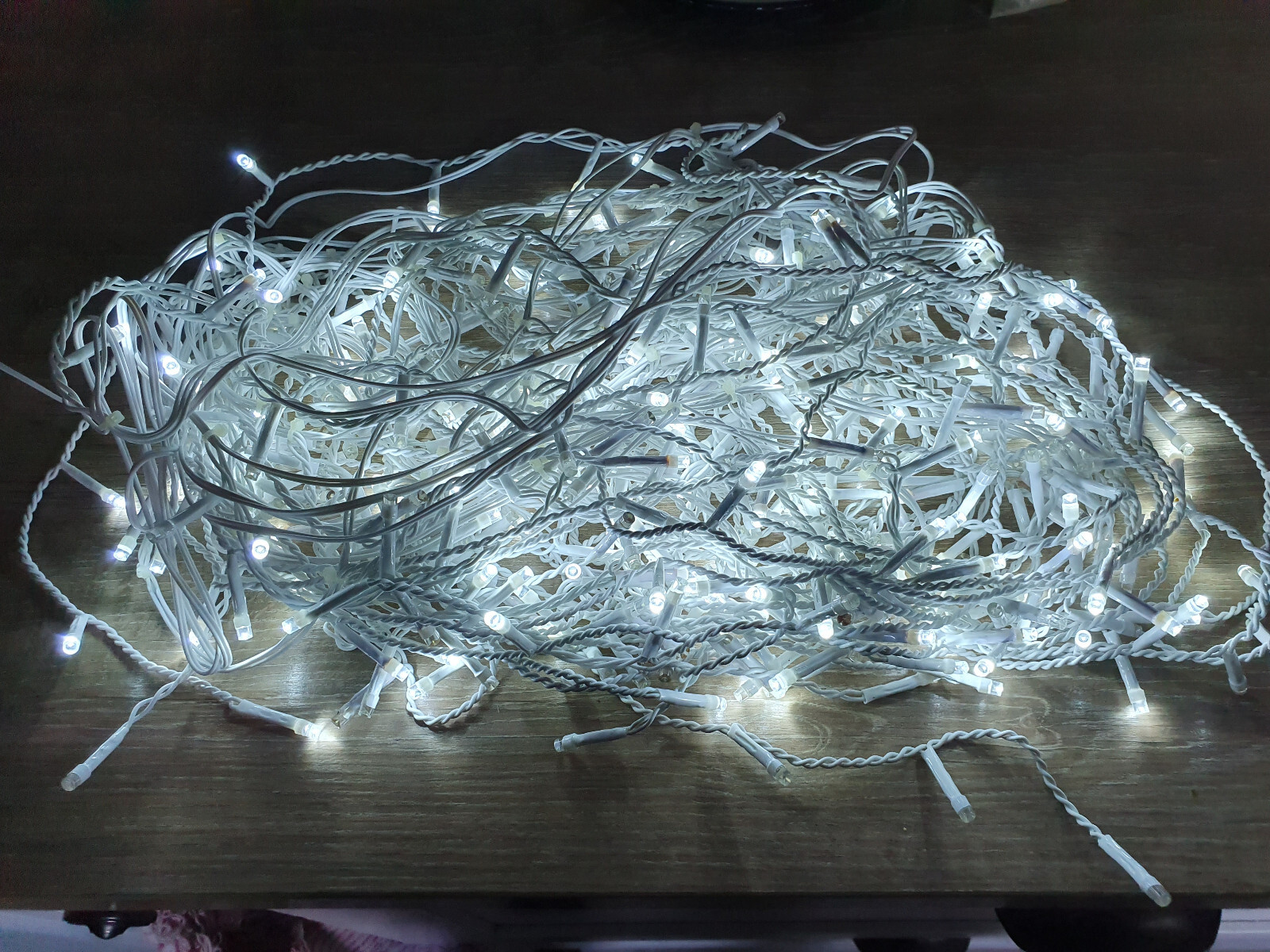 Argos/Habitat White Christmas Lights 360 eBay