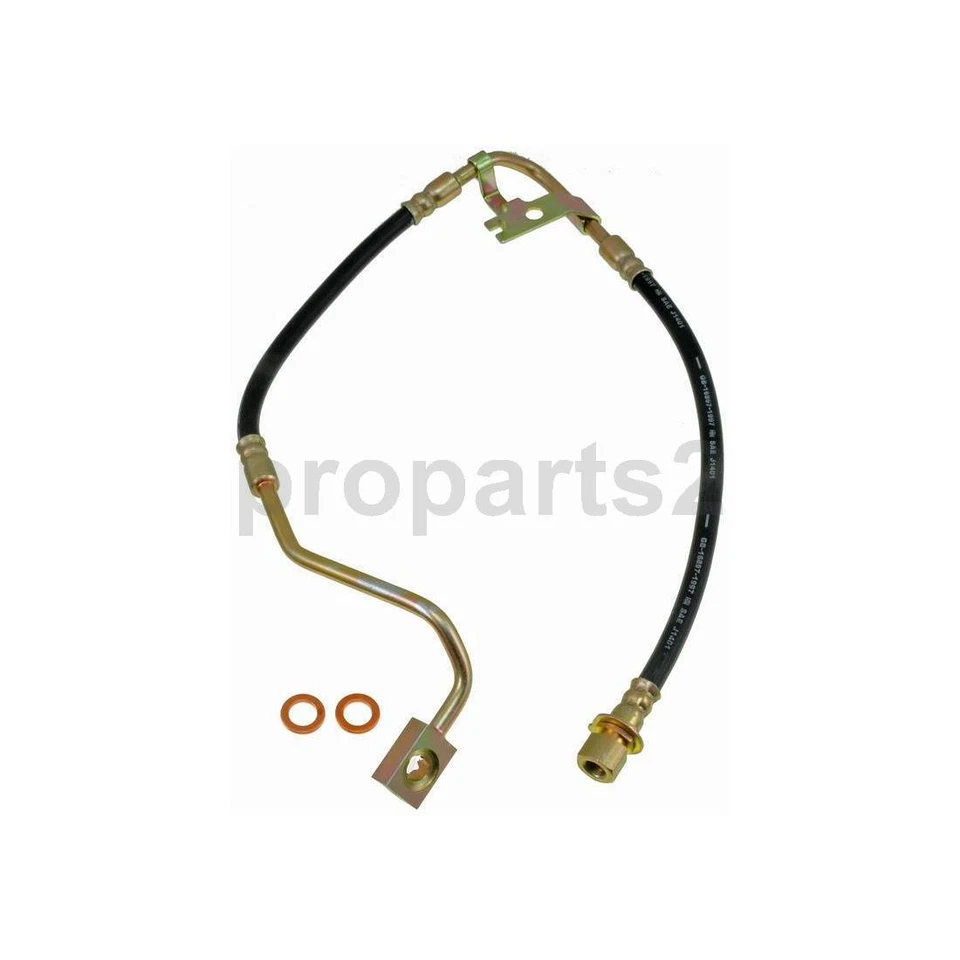 Kit de manguera de freno hidráulica delantera 2x para Dodge Durango 2000 2001 2002 5,9 L Foto 3 de 4