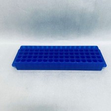 Bel-Art Tube Rack Reversible for 0.2 ul or 2 ml Tubes 80 Places Total of 5 Racks