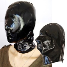 Latex Mask mesh eyes small pin hole 0.1mm mesh eyes nose customized