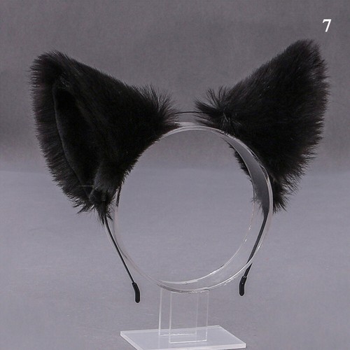 Diadema Orejas Largas de Piel de Zorro Gato Anime Neko Disfraz Juegos con disfraces Diadema Mujeres Niñas" - Imagen 44 de 52