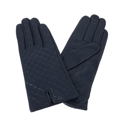 Elegant Women's Quilted Solid Winter Thermal Soft Leather Gloves - Diff Colors - Picture 16 of 26