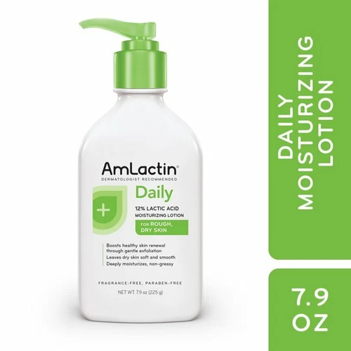 AmLactin Daily Moisturizing Body Lotion, 7.9 Oz. Pump Bottle..