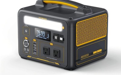 VTOMAN Jump 600X Portable Power Station 600W 299Wh Solar Generator LiFePO4