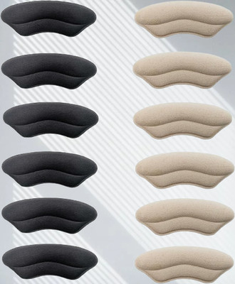 Heel Grips Liner Cushions Inserts for Loose Shoes,6 Pairs Heel Pads Snugs for Sh