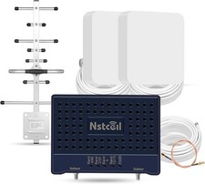 Nstcell Cell Phone Signal Booster for Home  Multi-Room, Up to 7000 Sq. Ft.