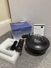 LED Galaxy Projector Light Starry Sky Star Bluetooth Music Night Light Remote