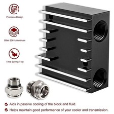 Aluminum For Dodge For Ram For Cummins 68RFE Thermostatic Bypass