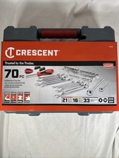 Crescent CTK70C 70 Piece Professional Tool Set w/ Case