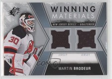 2014-15 SPx Winning Materials Martin Brodeur #WM-MB HOF 1e17