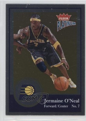 2003-04 Fleer Platinum Platinum Finish 79/100 Jermaine O'Neal #12 fm0
