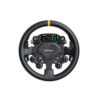 MOZA RACING CS Pro 325mm Steering Wheel Gaming Wheel with 2.99-Inch Display *mq