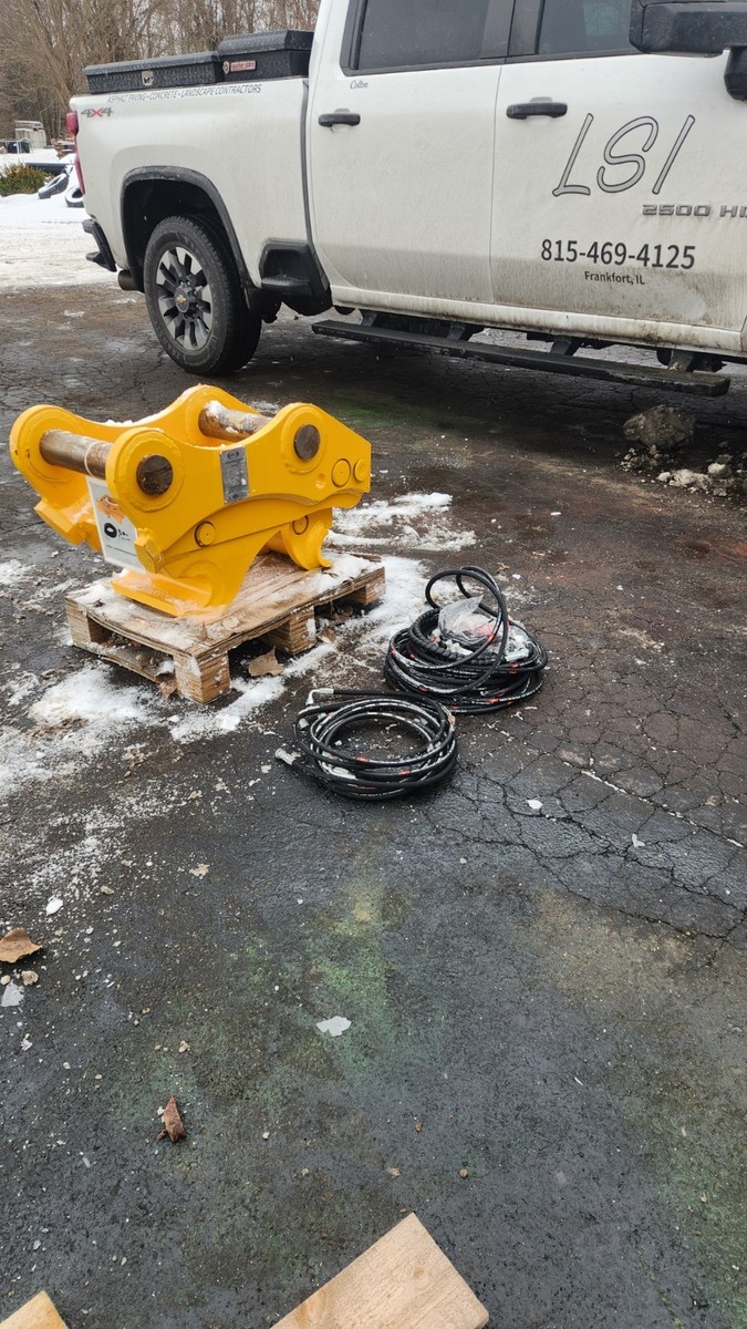 vin.tage‼️ NEW 80mm Pins Hydraulic Quick Coupler Pin Grabber CAT 320 C D E
