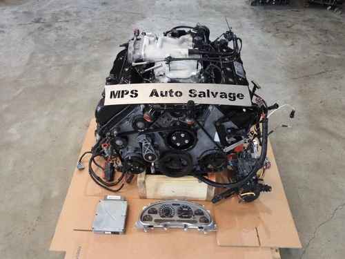 2003 Ford Mustang Mach 1 4.6L DOHC Engine Motor Complete Block ECU Cluster J32