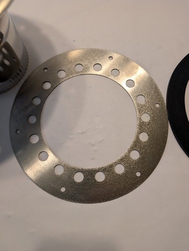 NEW DICKINSON 5 INCH STAINLESS STEEL DECK FITTING 18-050 WITH GASKET AND RING - Picture 5 of 8