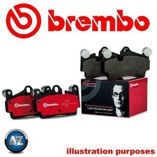 FOR PORSCHE CARRERA 996 997 TARGA 911 REAR GENUINE BREMBO BRAKE PADS SET (299mm)