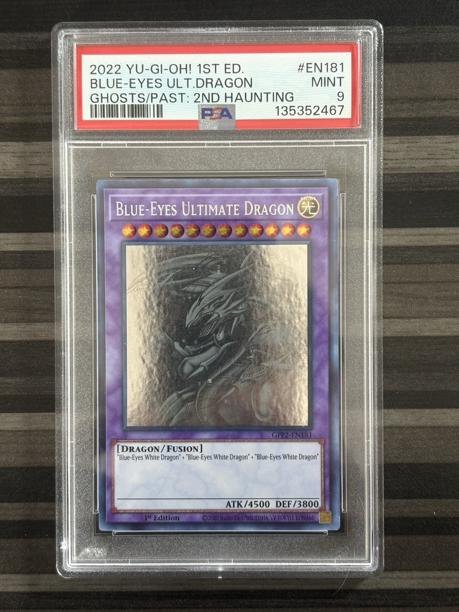 Yugioh | Blue-Eyes Ultimate Dragon | GFP2 | Ghost Rare | PSA 9 | eBay