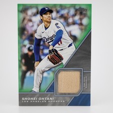 2026 Topps Series 1 Shohei Ohtani Major League Material Green Relic /99 #MLM-SO