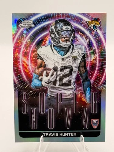 2025 Topps Cosmic Chrome Travis Hunter Base (RAW)