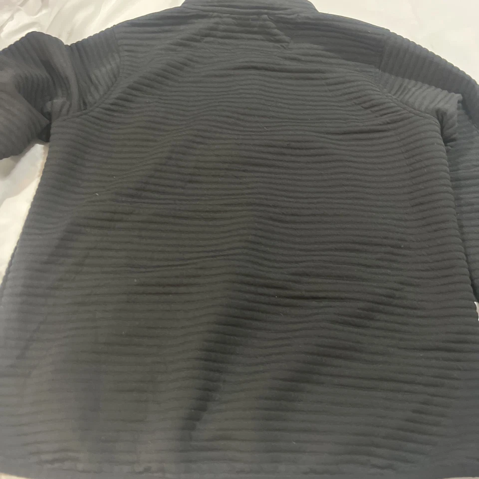 Suéter Avalanche Mujer Negro Manga Larga 1/4 Botón Talla Grande Foto 3 de 4