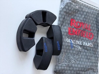ROYAL ENFIELD CONTINENTAL HINTERRADNABENKISSEN GUMMI. Teilenr. 585309/E. ORIGINAL.