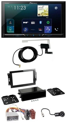 Pioneer 2DIN DAB USB MP3 Bluetooth Autoradio für Chrysler PT Cruiser 300C Dodge - Bild 1 von 4