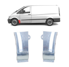 Für Mercedes-Benz Vito 2003- W639 Unterer Kotflügel vorne Satz/ L+R Für Mercedes-Benz Vito 2003- W639 Unterer Kotflügel vorne Satz/ L+R
