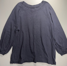 Women's LOFT Long Sleeve Dark Blue Sweater Size Medium