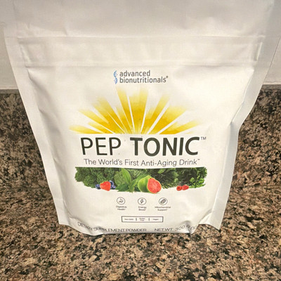 Advanced Bionutritionals PEP TONIC Anti-Aging Powder Supplement Vegan