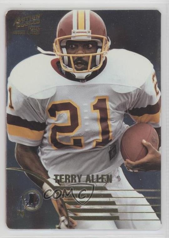 1995 Action Packed Rookies & Stars Star Gazers Terry Allen #29 0q3