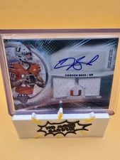 2025 Bowman Best U Carson Beck Dual Patch Auto