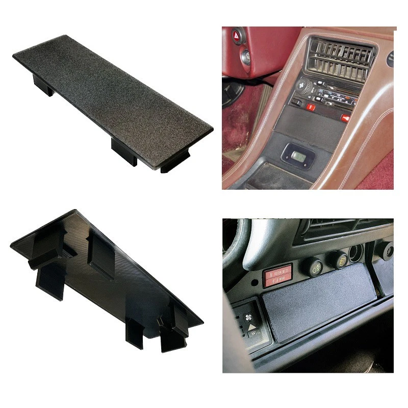 Placa frontal de eliminación de radio para 74-89 Porsche 911 G-body 83-95 Porsche 928 Foto 3 de 4