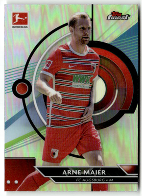 Topps 2023 Bundesliga Finest No. 5 Arne Maier Refractor
