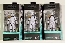 STORMTROOPER JEDHA PATROL Hasbro Star Wars Black Series 6  Action Figure x2