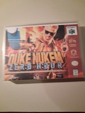 Duke Nukem Zero Hour Nintendo 64 N64 Authentic Game Cartridge