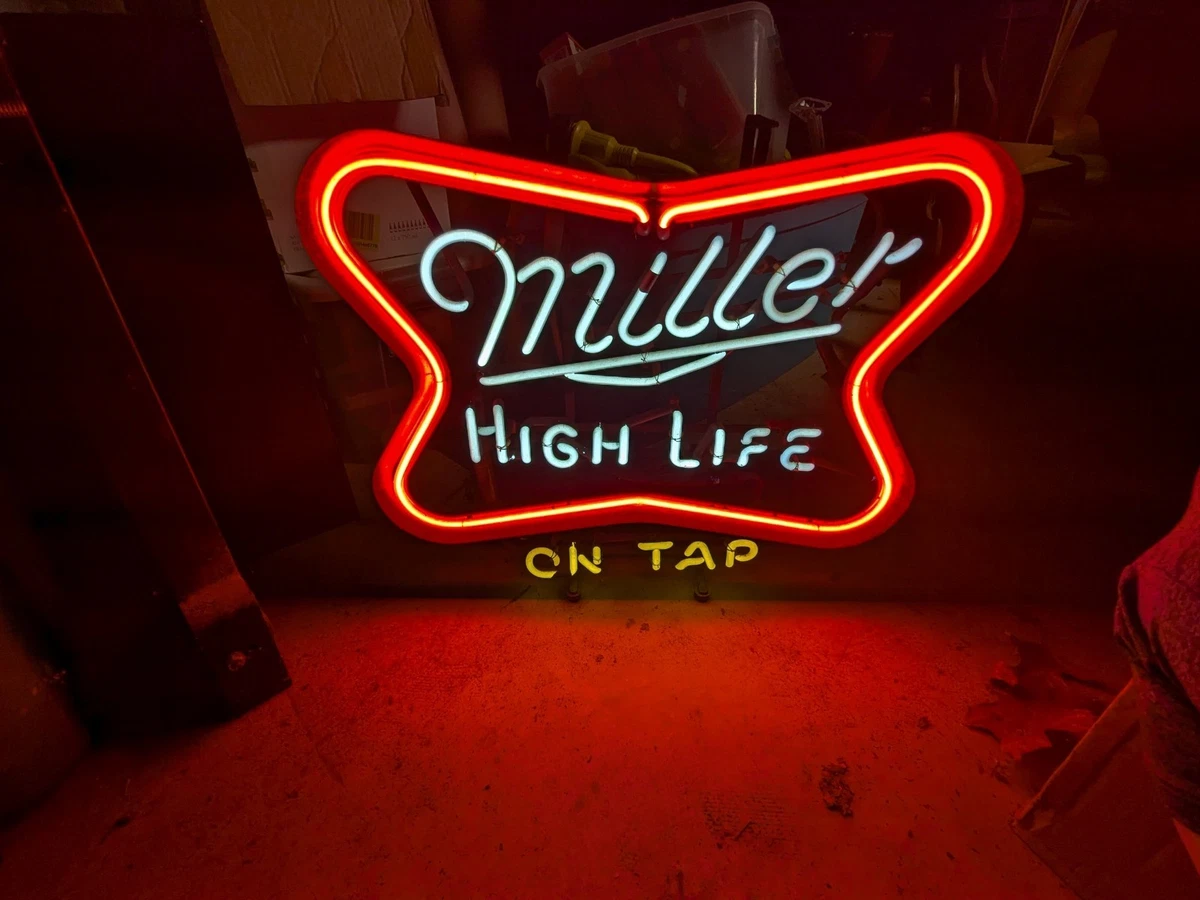 Miller High Life Neon Sign for sale | eBay