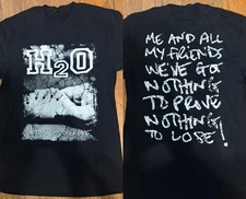 2 Sides Nothing to Prove Tour H2O Band TShirt Black Unisex Size S-5XL 1B0303