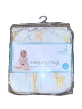 Aden  Anais NEW Giraffe Print Muslin Sleep Sack Sleeping Bag Sz L 12-18 Mos