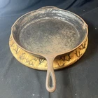 Vintage Lodge Cast-Iron Skillet NO. 14SK Extra Large Camping Cookware