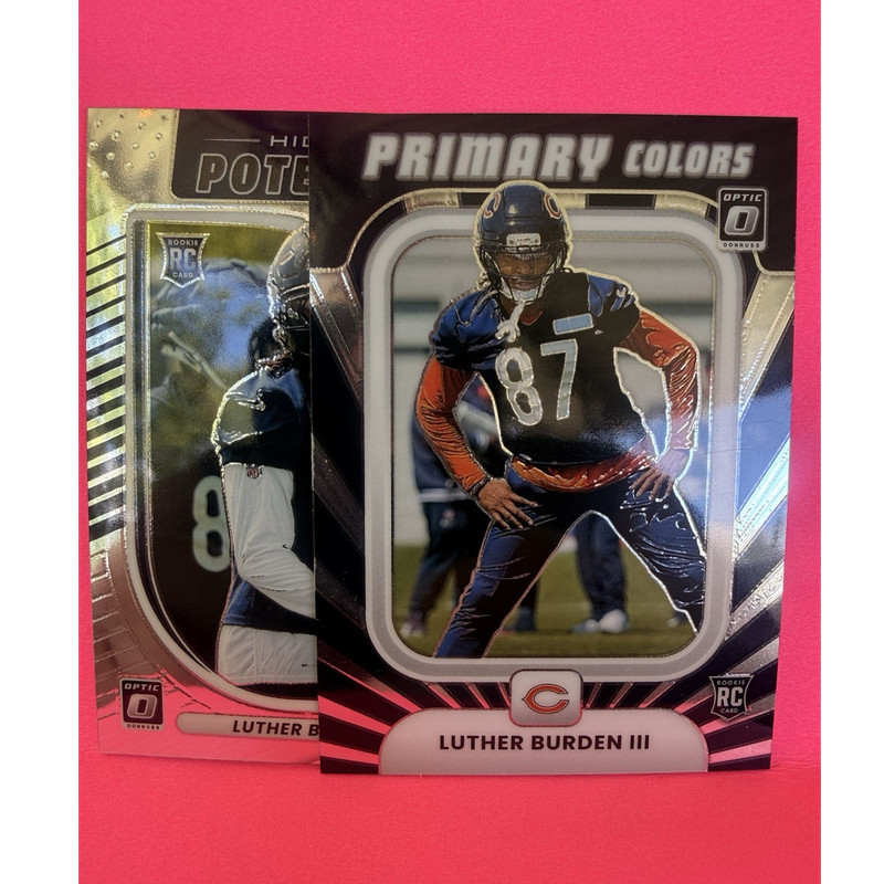 Panini 2025 Donruss Optic Luther Burden III Bears RC Hidden/Colors #16 #6