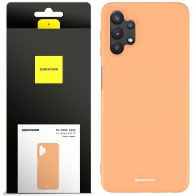 Spacecase Silikonhülle für Galaxy A32 5G, orange
