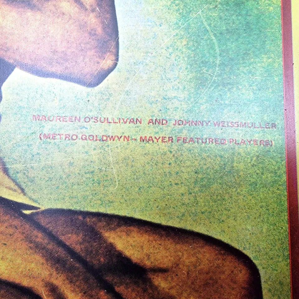 Coca Cola Tray, Maureen O'Sullivan and Johnny Weissmuller Reproduction 1970 - Image 2 of 4