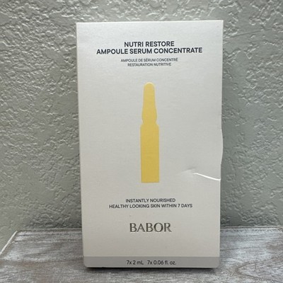 Babor Nutri Restore Serum Concentrate x 7 Ampoules FAST SHIPPER SEALED