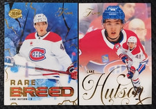 2025-26 Flair Hockey Lane Hutson RARE BREED Insert SP + Base CANADIANS RARE